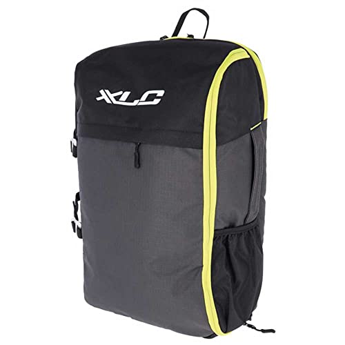 XLC Messenger Bag BA-S115, grau/gelb 35x14x51cm, ca. 45ltr von XLC