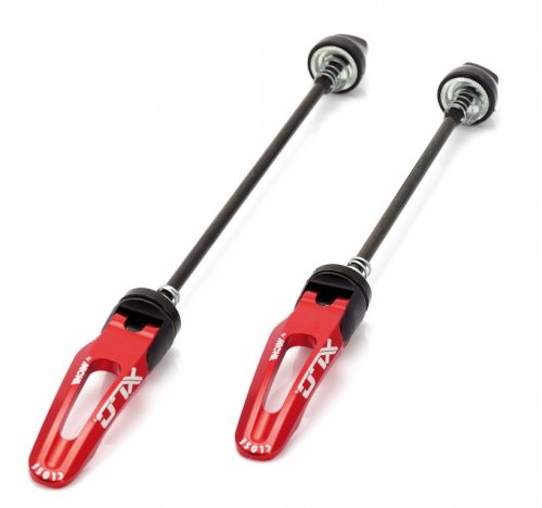 XLC Unisex – Erwachsene Schnellspanner-2501601570 Schnellspannset, rot, One Size XLC Unisex – Erwachsene Schnellspanner-2501601570 Schnellspannset, rot, One Size von XLC