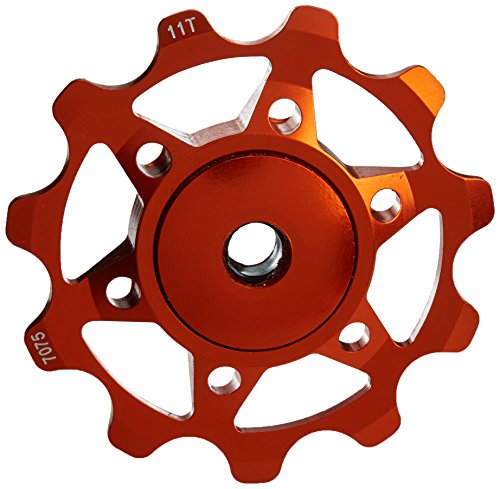 XLC Schaltwerkpully PU-A02, orange, 5x5x5cm XLC Schaltwerkpully PU-A02, orange, 5x5x5cm von XLC