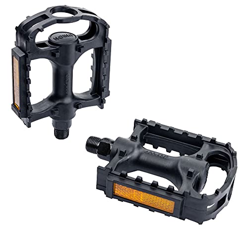 XLC Sport Pedal Gummikralle, grau/schwarz, 9/16",Reflektor von XLC