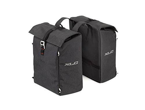 XLC Unisex – Erwachsene BA-S92 Doppelpacktasche, Anthrazit, 150x330x370 von XLC