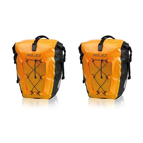 XLC Unisex – Erwachsene Einzeltaschenset wasserdicht Packtasche, gelb, 1size von XLC