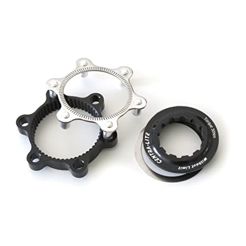 XLC Unisex – Erwachsene BR-X62 Centerlock-Adapter, Schwarz, Silber, Unisize XLC Unisex – Erwachsene BR-X62 Centerlock-Adapter, Schwarz, Silber, Unisize von XLC