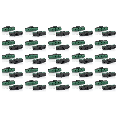 XLC Unisex – Erwachsene BS-X42 Bremsschuhe, grün, 50mm XLC Unisex – Erwachsene BS-X42 Bremsschuhe, grün, 50mm von XLC