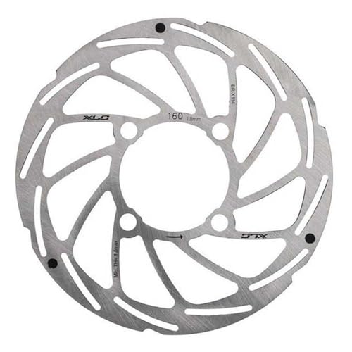 XLC Unisex – Erwachsene Br-X114 Bremsscheibe, Silber, 180/2,0mm XLC Unisex – Erwachsene Br-X114 Bremsscheibe, Silber, 180/2,0mm von XLC