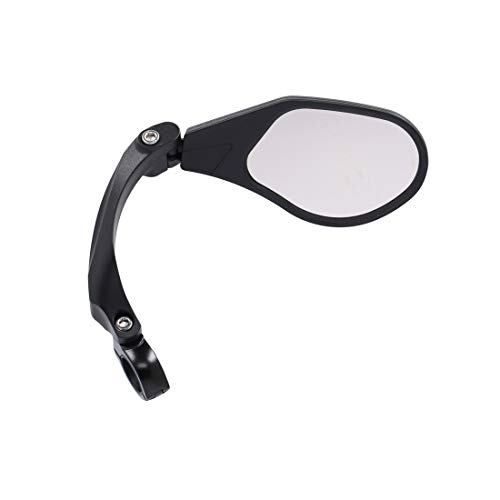 XLC Unisex – Erwachsene Fahrradspiegel-2503250006 Fahrradspiegel, Schwarz, 23mm von XLC