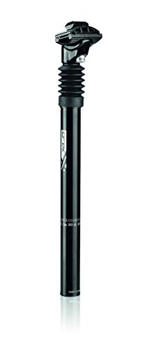 XLC Unisex – Erwachsene Federsattelstütze SP-S10, Schwarz, 25.4 x 350 mm von XLC