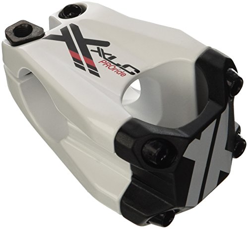 XLC Unisex – Erwachsene Pro Ride A-Head-Vorbau ST-F02, Weiß, Schwarz, One Size von XLC