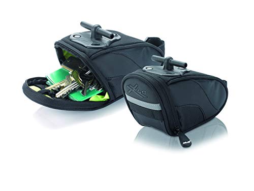 XLC Unisex – Erwachsene Satteltasche BA-S44, Schwarz, 0,45 L XLC Unisex – Erwachsene Satteltasche BA-S44, Schwarz, 0,45 L von XLC