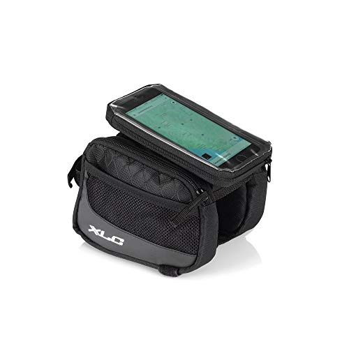 XLC Unisex – Erwachsene Top Tube Pannier Bag BA-S97 Gepäckträgertasche, schwarz, One Size XLC Unisex – Erwachsene Top Tube Pannier Bag BA-S97 Gepäckträgertasche, schwarz, One Size von XLC