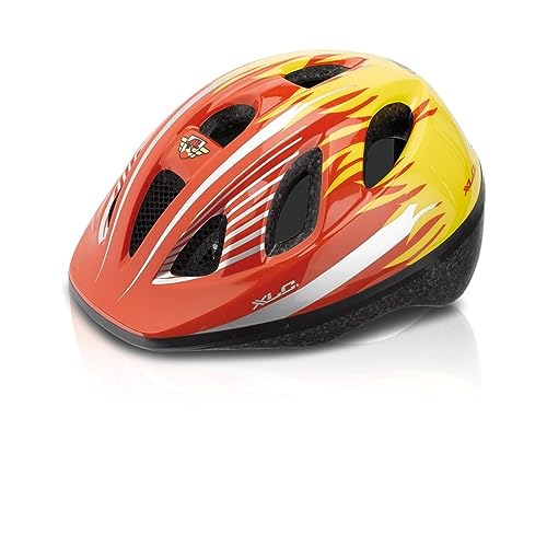 XLC Unisex-Youth Kinderhelm BH-C16, Rot, Gelb, 49-54 cm XLC Unisex-Youth Kinderhelm BH-C16, Rot, Gelb, 49-54 cm von XLC