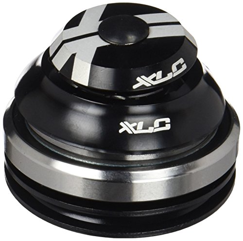 XLC Unisex – Erwachsene Zubehör Comp A-Head-Steuersatz HS-I05 1 1/8-1.5 Zoll Tapered integriert, Schwarz, One Size von XLC