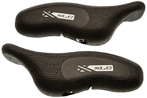 XLC Unisex Erwachsene Zubehör Bar-ends Be-a08 Comp Bar Ends BE A08, Schwarz, 125 mm EU von XLC