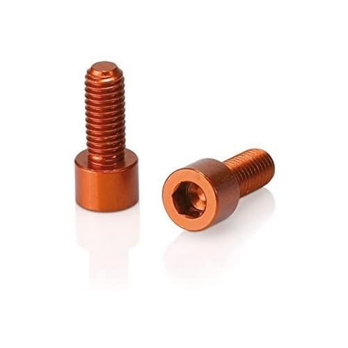 XLC Zubehör Schrauben für Trinkflaschenhalter, Orange, 10x10x5cm XLC Zubehör Schrauben für Trinkflaschenhalter, Orange, 10x10x5cm von XLC