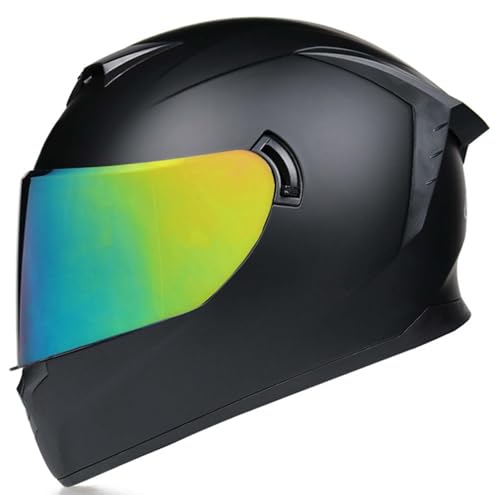 Modularer Motorradhelm Integralhelm ECE/DOT Doppelvisier geeignet für Erwachsene Männer und Frauen B,XL von XLGNXXL