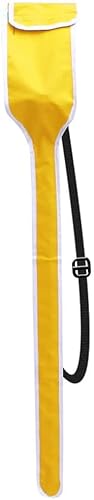 XLWYYXF Schwerttasche 1680D Oxford-Stoff-Zaun-Degen-Doppelausrüstungstasche für Foliensäbel-Degen-Zaunausrüstung, wasserdicht und verschleißfest, geeignet für Erwachsene und Kinder-Yellow||Adult von XLWYYXF