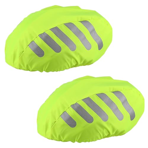XLZJYIJ 2 Stück Regenschutz für Fahrradhelm, Fahrradhelm Regenüberzug, Reflektierende Helmüberzug, Winddichter und Wasserfester, Universal Fahrradhelm Regenschutz für Ausflüge Reisen, Fahrten XLZJYIJ 2 Stück Regenschutz für Fahrradhelm, Fahrradhelm Regenüberzug, Reflektierende Helmüberzug, Winddichter und Wasserfester, Universal Fahrradhelm Regenschutz für Ausflüge Reisen, Fahrten von XLZJYIJ
