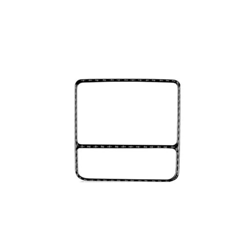 XMNTHPWC Auto Carbonfaser Luftauslass Dekoration Für v&w Golf 8 MK8 2020-2023 Auto Luftauslass Instrumententafel Verkleidung Auto Center Bedienfeld Rahmendekoration von XMNTHPWC