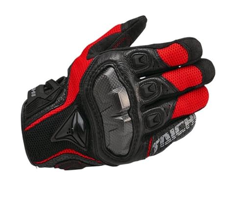 XNASU Sommer Atmungsaktive Männer Motocross Motorrad Handschuhe Touchscreen Outdoor Fahrrad Fahren Handschuhe(4,M) von XNASU