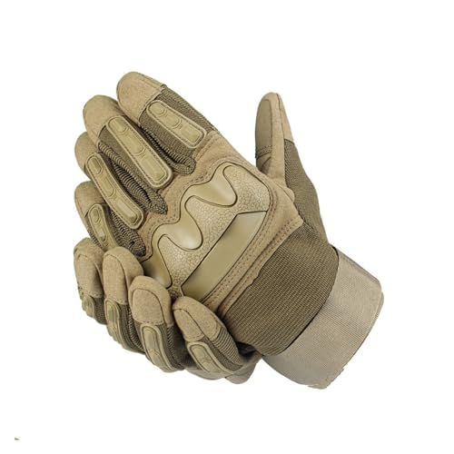 XNASU Touchscreen-Anti-Rutsch-Handschuhe Für Enduro-Motocross-Fahrradhandschuhe(Brown,L) von XNASU