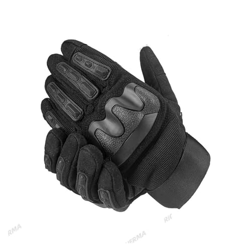 XNASU Touchscreen-Anti-Rutsch-Handschuhe Für Enduro-Motocross-Fahrradhandschuhe(Schwarz,M) von XNASU