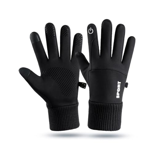 XNASU Winter-Fahrradhandschuhe, Outdoor-Sport, Laufen, Motorrad, Ski, Touchscreen-Handschuhe(1,M) von XNASU