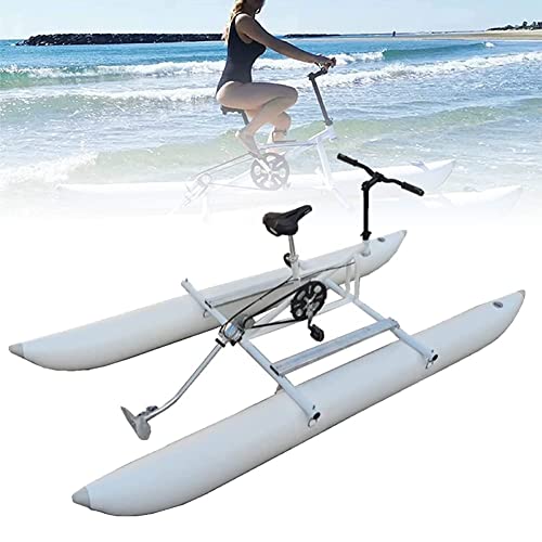 Aufblasbares Kajak-Fahrradboot für See, Wasserfahrräder, Outdoor-Tretfahrradboot, Wassersport-Tourenkajaks Meer für sportlichen Spaß beim Angeln von XNYXLPP
