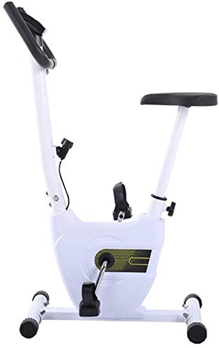 Heimtrainer für den Heimgebrauch, extrem leises, zweiseitig zusammenklappbares, magnetisch gesteuertes, rotierendes Spinning-Fahrrad, Mini-Band-Heimtrainer (White) von XNYXLPP