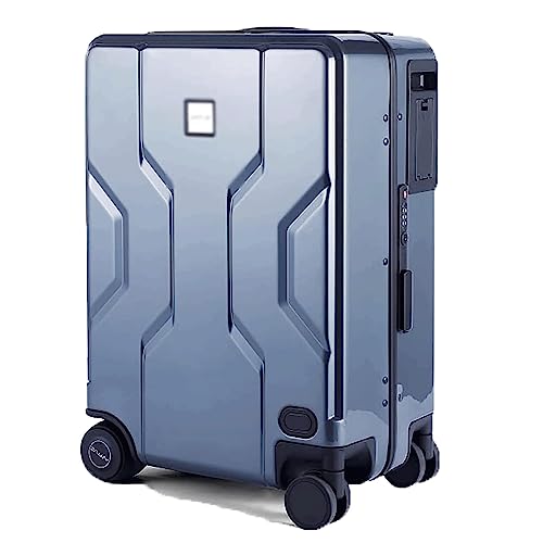 XNYXLPP Intelligente Koffer, fahrbares Ladegepäck, automatischer Tastenabruf, App-Steuerung von Koffern mit Rädern, Fingerabdruck (A) von XNYXLPP