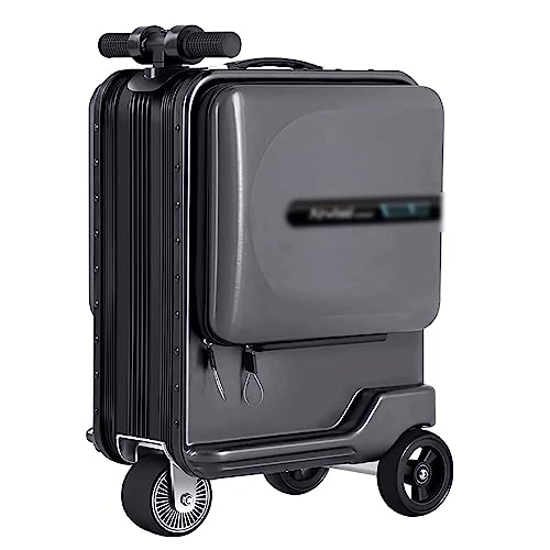 XNYXLPP Intelligentes elektrisches Gepäck, tragbarer Fahrrad-Boarding-Koffer, 20/24 Zoll, Harte Kante, Handgepäck, Sicherheits-Diebstahlschutz-Gepäck von XNYXLPP