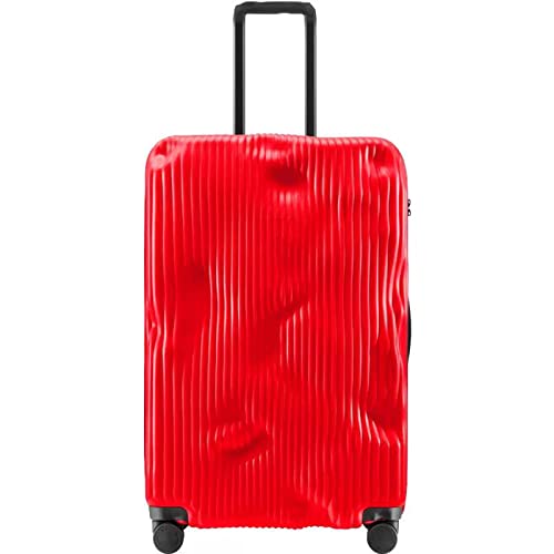 XNYXLPP Von der Fluggesellschaft zugelassenes Handgepäck mit Spinnerrädern, Handgepäckkoffer mit Aluminiumrahmen, großes aufgegebenes Gepäck (E 28 inches) von XNYXLPP