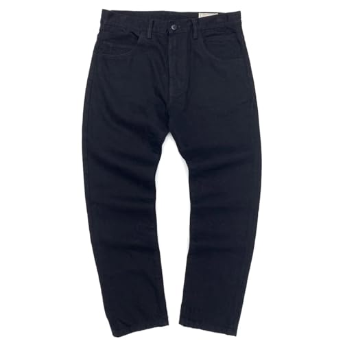 XOJSSLKX Jeans Herren Hose Jeanshose Verwaschene Schwarze Jeans Für Männer Gerade Hose 36 Schwarz von XOJSSLKX