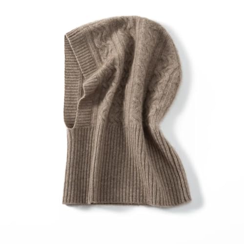 XOJSSLKX Strickmützen Hüte Mützen Caps Beanie Mütze Beanie Damen Strickmütze OneSize Camel von XOJSSLKX