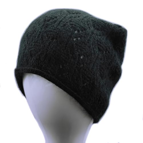 XOJSSLKX Strickmützen Hüte Mützen Caps Beanie Mütze Beanie Damen Strickmütze Schwarz von XOJSSLKX