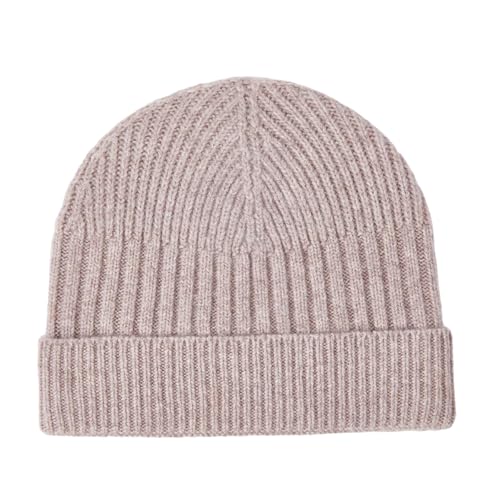 XOJSSLKX Strickmützen Hüte Mützen Caps Beanie Mütze Beanie Mütze Herren Damen Strick Khaki von XOJSSLKX