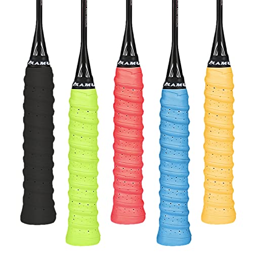 XPOOP Griffband Anti-Rutsch, Badminton Grip, Tennis Griffbänder, badmintonschläger griffband, rutschfeste Griffband, Schweißabsorbierend, rutschfest, Atmungsaktiv, für Badminton, Tennis und Squash XPOOP Griffband Anti-Rutsch, Badminton Grip, Tennis Griffbänder, badmintonschläger griffband, rutschfeste Griffband, Schweißabsorbierend, rutschfest, Atmungsaktiv, für Badminton, Tennis und Squash von XPOOP