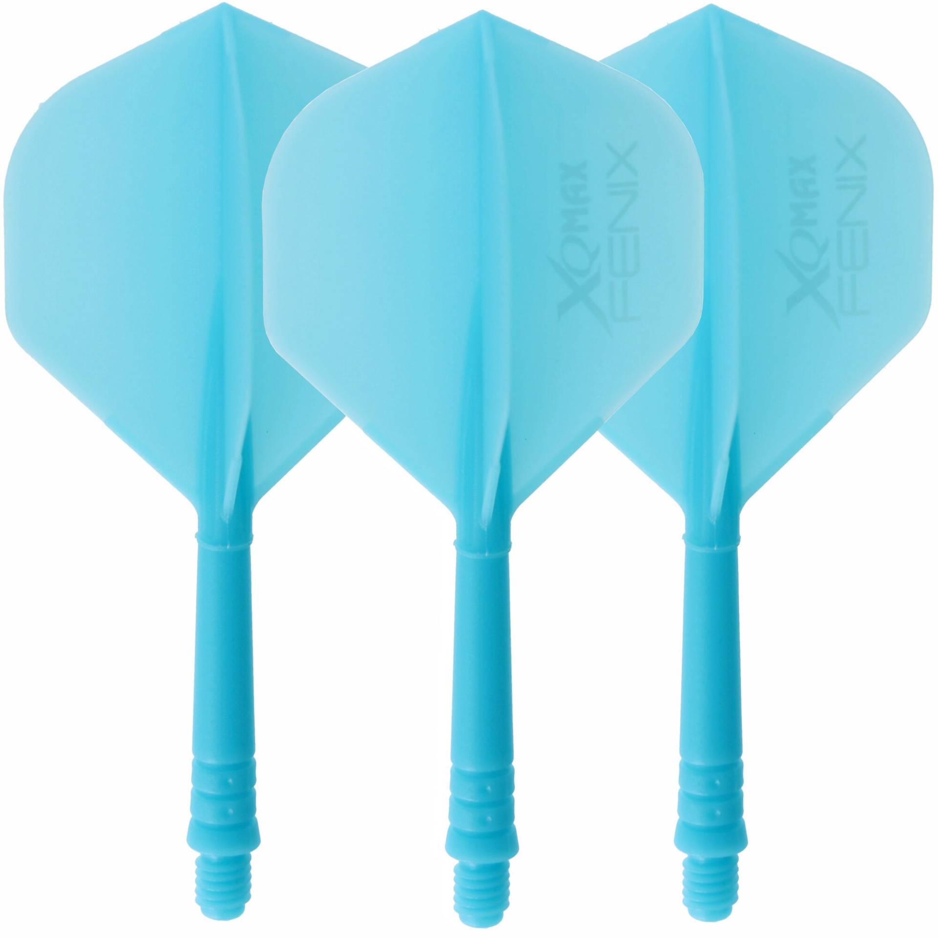 Fenix Dart Flight und Shaft, All-In-One System, hellblau, 28mm Fenix Dart Flight und Shaft, All-In-One System, hellblau, 28mm von XQMax