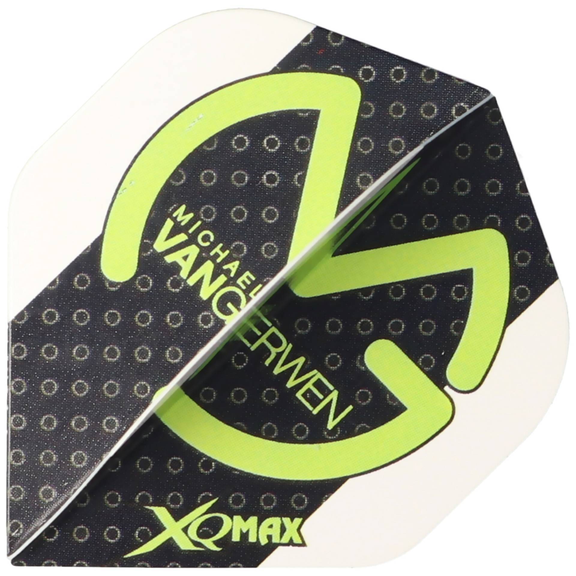 XQ Max Michael van Gerwen, Flights 3 Stück Farbe grün schwarz weiss von XQMax