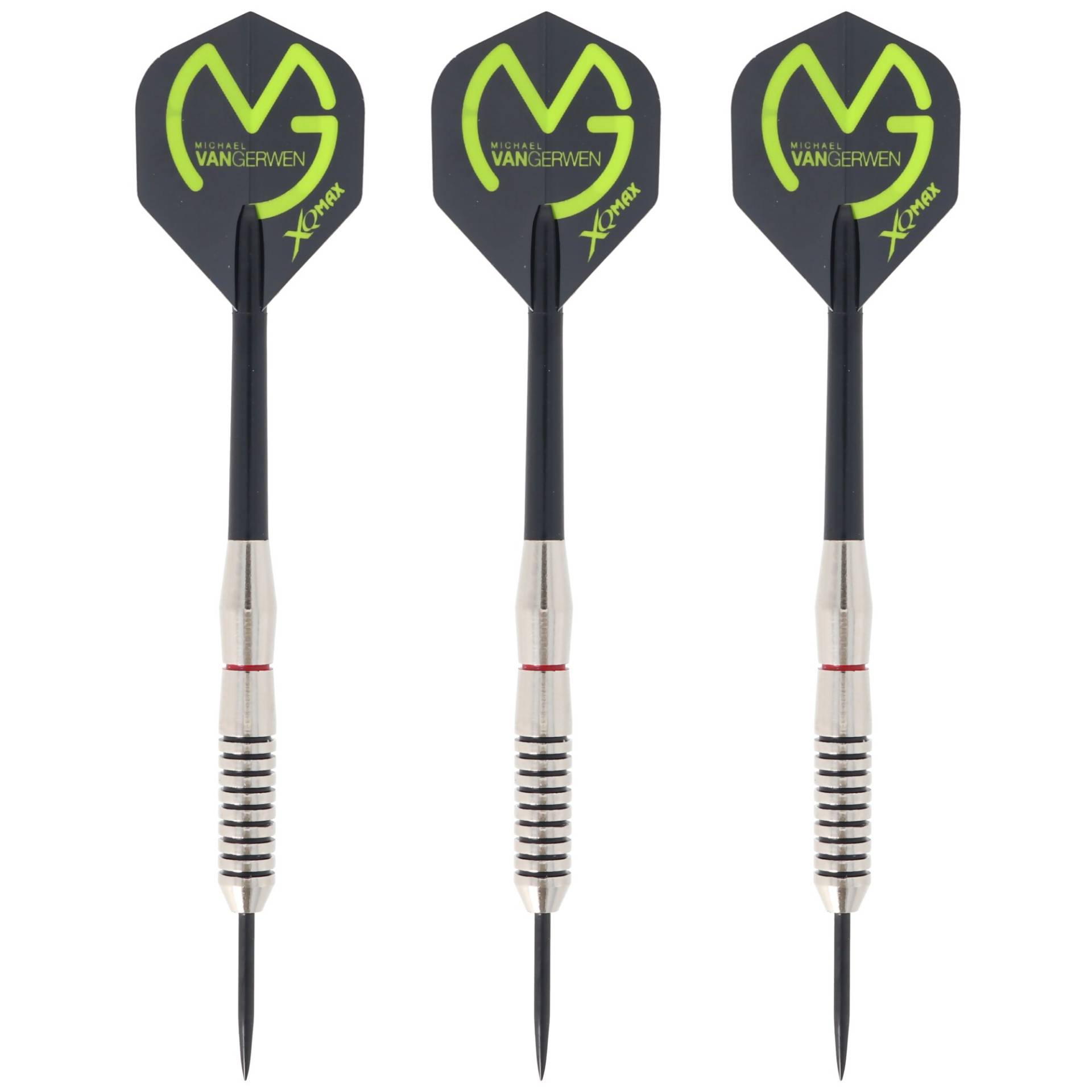 XQMax Steel-Dartpfeile MvG, 20g, Nickel-Messing XQMax Steel-Dartpfeile MvG, 20g, Nickel-Messing von XQMax
