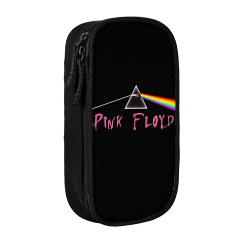 XQPBUNVT Pink Rainbow Floyd Federmäppchen für Erwachsene, Federmäppchen, Federmäppchen, breite Öffnung, kleine Kosmetiktasche für Teenager, College, Büro von XQPBUNVT