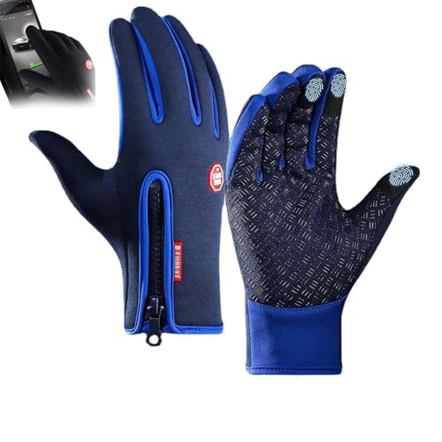 XRXRX Warmhandschuhe Für Männer, Winterwärmehandschuhe, Touchscreen-Wärmehandschuhe, Outdoor-Sporthandschuhe, Touchscreen-Schutzhandschuhe, Touchscreen-Wärme-Winterhandschuhe von XRXRX