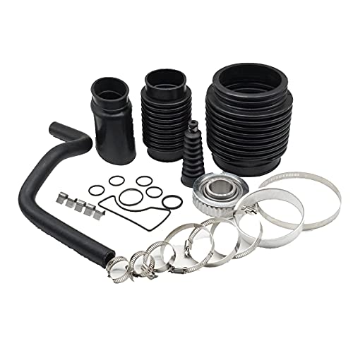 XRmarine 30-803100T1 Heckauspuff Balg Kit 8M0095485 mit Kardanlager 30-879194A01 für MerCruiser Bravo 1 2 3 Blackhawk 16755Q1 von XRmarine