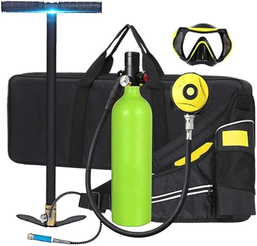 XSGDMN Scuba Tank Tauchflasche,Scuba Tank Ausrüstung 1L Mini Scuba Tank Tauchflasche mit 15-20 Minuten Kapazität Tauchen Sauerstoff Tank Unterwasser Gerät Professionelle nachfüllbare Pony Flasche XSGDMN Scuba Tank Tauchflasche,Scuba Tank Ausrüstung 1L Mini Scuba Tank Tauchflasche mit 15-20 Minuten Kapazität Tauchen Sauerstoff Tank Unterwasser Gerät Professionelle nachfüllbare Pony Flasche von XSGDMN