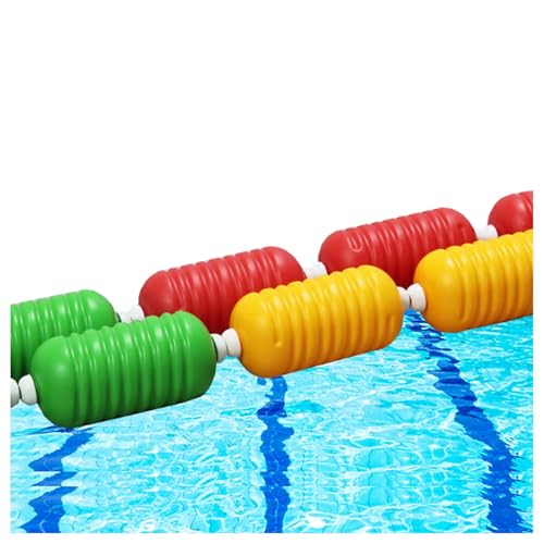 Sicherheitstrennseil for Schwimmbäder, Schwimmhilfe, Trennlinie for Schwimmbahnen, Seil- Und Schwimmhilfe-Set, for Abtrennen Gefährlicher Bereiche Oder Schwimmbahnen(600cm) von XTGDIEM