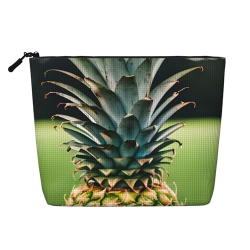 Be A Pineapple Druck Kulturbeutel Kosmetiktasche große Kapazität Reise-Make-up-Tasche für Frauen für den täglichen Gebrauch Reisen, Schwarz, Einheitsgröße, schwarzes, En storlek von XTYGETY