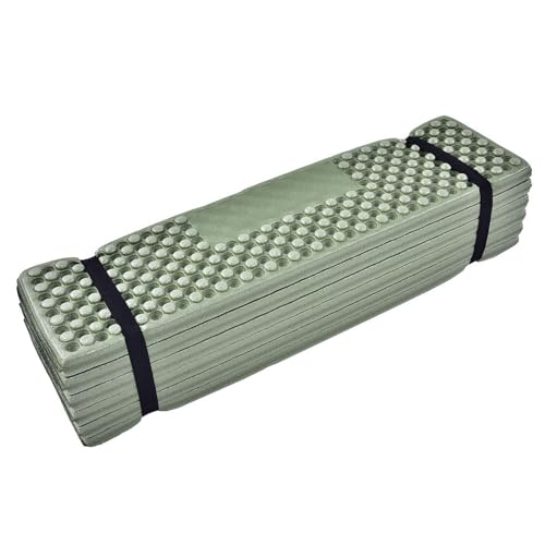 XUANHONG-TECH Faltbare Outdoor Camping Schlafmatte – wasserdichte Matte in Armeegrün von XUANHONG-TECH