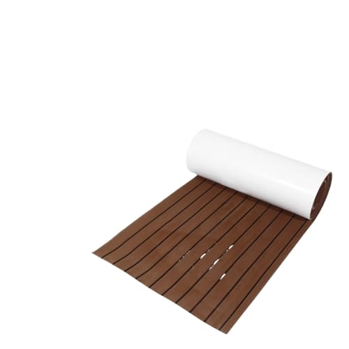 XUCZHAI BootsböDen 2400x600x5mm 2400x170x6mm 2400x57x6mm Eva Foam Boat Flooring Teak Foam Decking for Boats Marine Flooring Teak Yacht FüR Boote, Kajak(2400x600x5mm Brown 3) von XUCZHAI