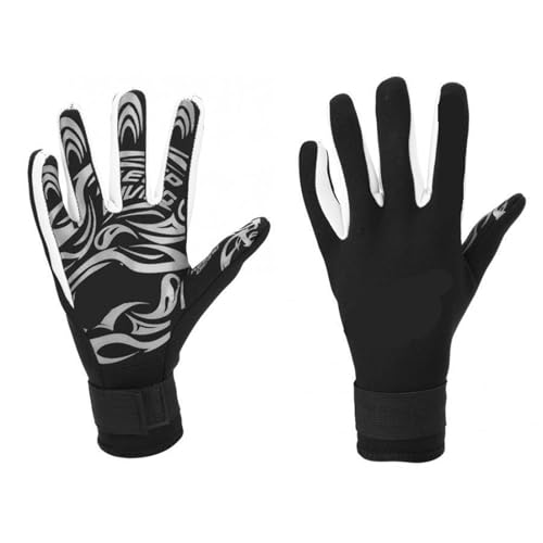 XUCZHAI Neopren-Tauchhandschuhe for Schnorcheln – Kratzfest, warm und for Neoprenanzüge geeignet(Black,L) von XUCZHAI