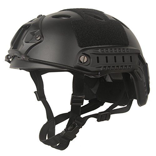 Airsoft Helm Schwarz Taktisch FAST/Schnelle PJ Base Jump Us-Militär Helm für Paintball CS Spiel CQB Schießen Airsoft Helm Schwarz Taktisch FAST/Schnelle PJ Base Jump Us-Militär Helm für Paintball CS Spiel CQB Schießen von XUE