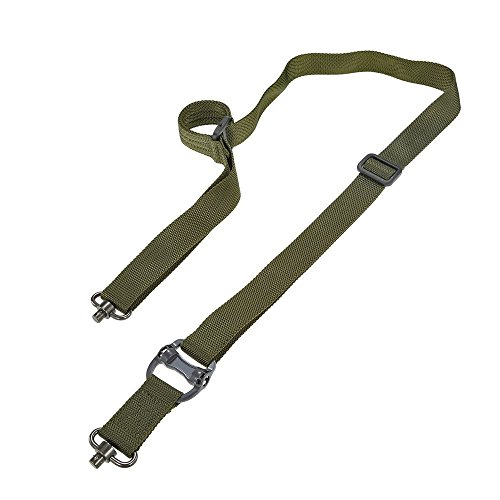 2 Point Gewehr Sling mit 2 QD Swivels Quick Release Tactical Gewehrgurt Tragetuch Strap für Jagd von XUE